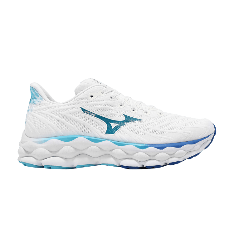 Mizuno Wave Sky 8 4E 'White Blue' (Women's)