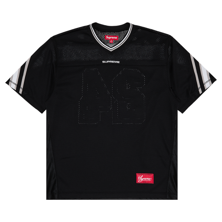 買い誠実 Rib Jacquard Supreme Buy Football FW24KN6 - 'Black' Jersey トップス