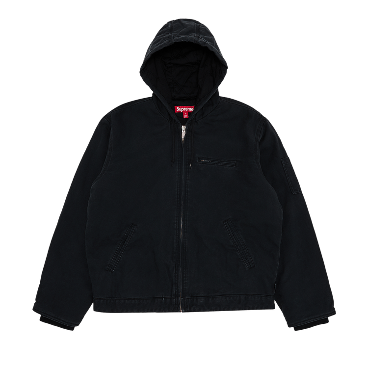 Size xxl Supreme x Thrasher Hooded Work Jacket 'Black'