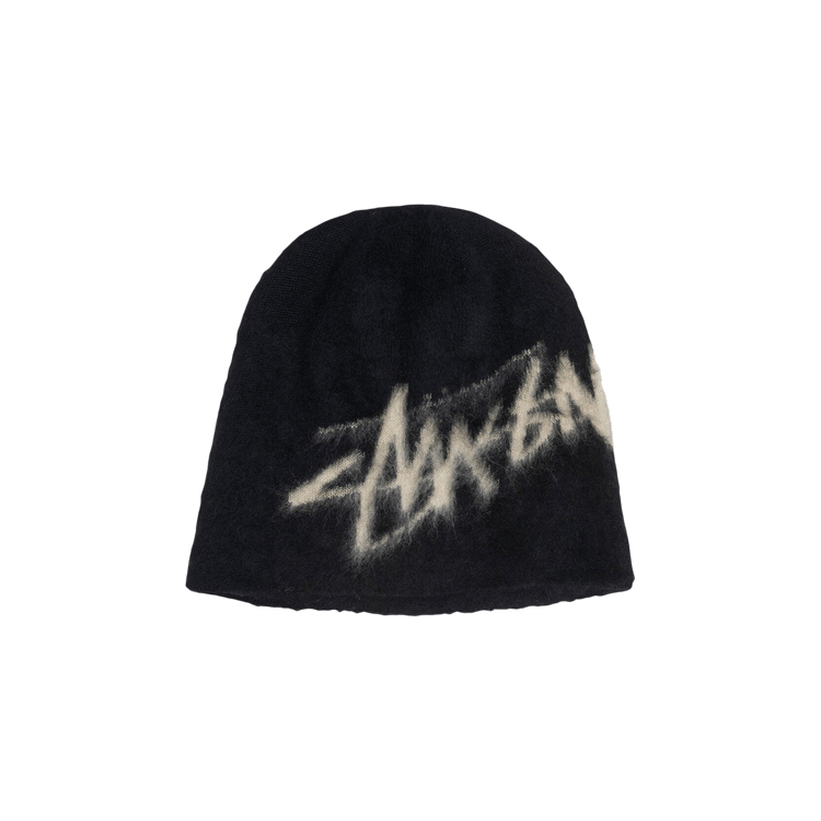 Buy Stussy Brushed Out Stock Skullcap 'Black' - 1321191 BLAC