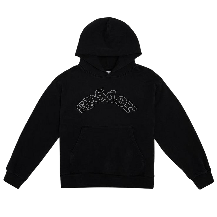 Buy Sp5der OG Logo Hoodie 'Black' - SS37FW24BLK | GOAT