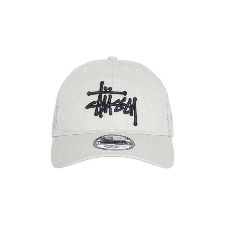 帽子 STUSSY NEW ERA 9TWENTY BASIC TRUCKER Stussy New Era 9Twenty Basic Trucker Green Men's - SS24 - US