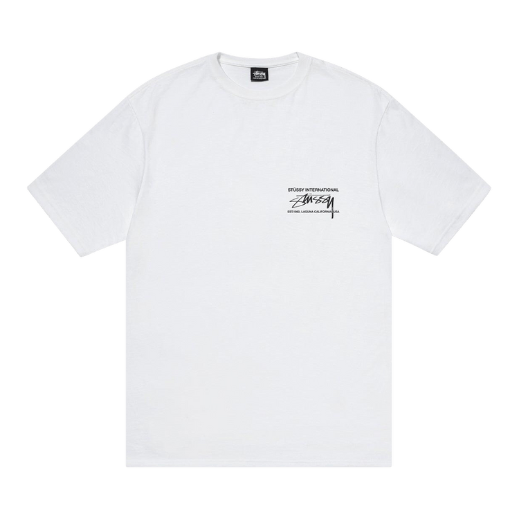 【Stussy】Smooth International T-Shirt White◆大人気・関税込 Buy Stussy Smooth International Tee 'White' - 1905039 WHIT