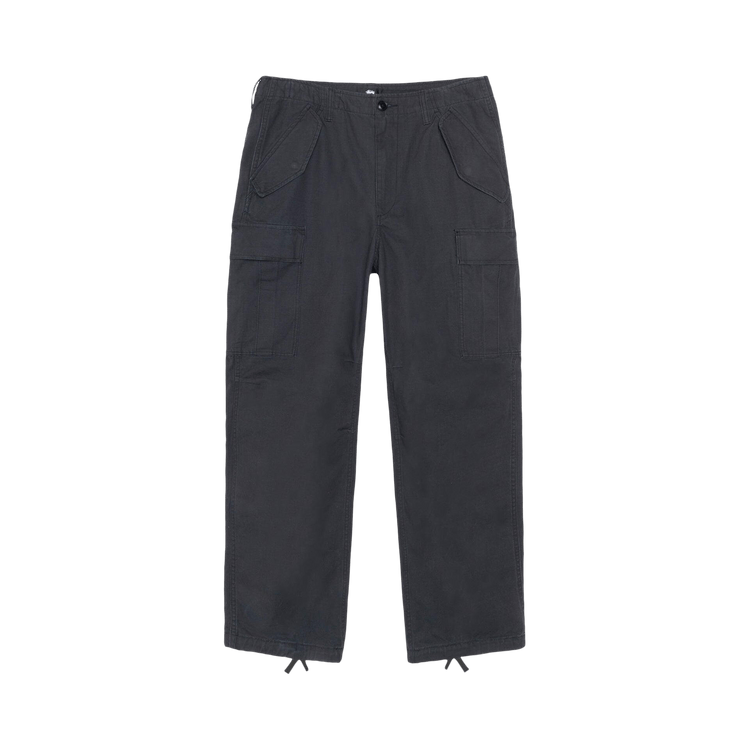 Buy Stussy Ripstop Military Cargo Pant 'Black' - 116668 BLAC | GOAT
