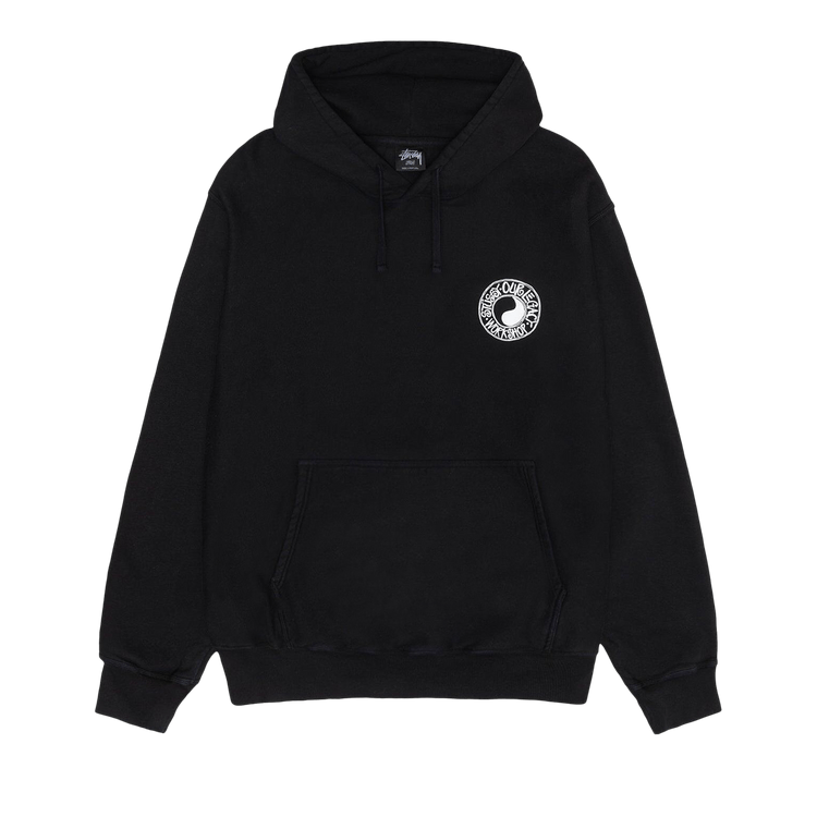 ★人気★【STUSSY】★Stussy Big Stock Hoodi.e Black★ Buy Stussy Double Face Label Zip Hoodie 'Black' - 118460