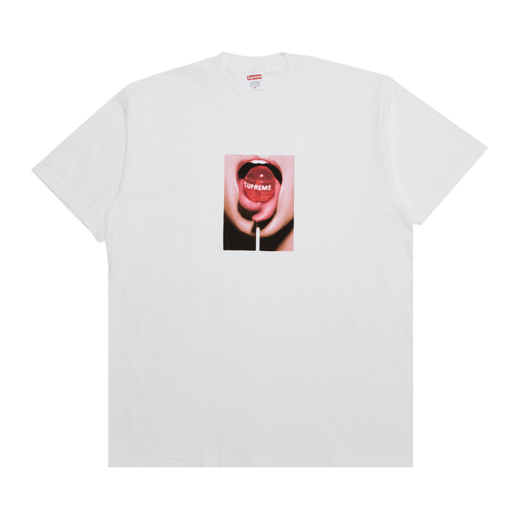 Size xl Supreme Lollipop Tee 'White'