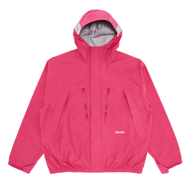 Supreme Gore Tex Taped Seam Shell Jacket Pink Culture Circle