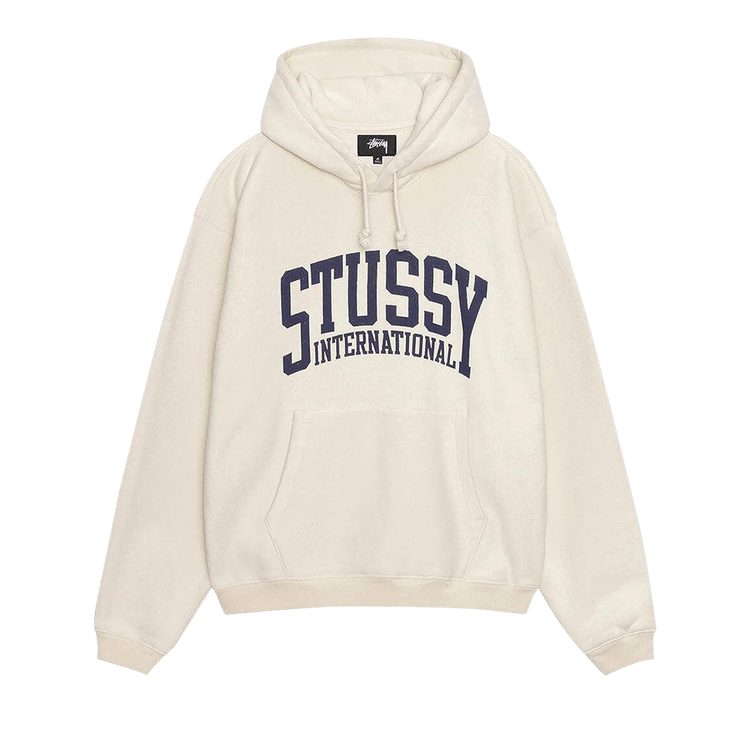 Buy Stussy Relaxed International Hoodie 'Ivory' - 118550 IVOR | GOAT
