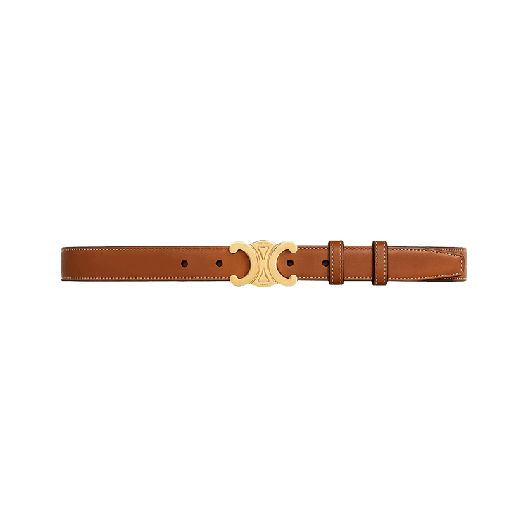 CELINE エレガント チャーム ベルト ブラウン 45BBQ3A0118BU CELINE セリーヌ エレガント チャーム ベルト ブラウン (CELINE