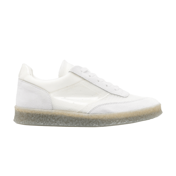 スニーカー MM6 MAISON MARGIELA Women Sneakers S59WS0212 P7016 1003 WHIT MM6 Maison Margiela 6 Court Sneakers | White | FARFETCH