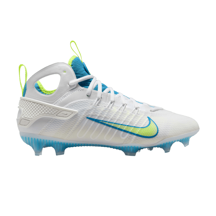 Buy Nike Huarache 9 Elite Mid LAX SE 'Vivid Blue Volt' - FV6149