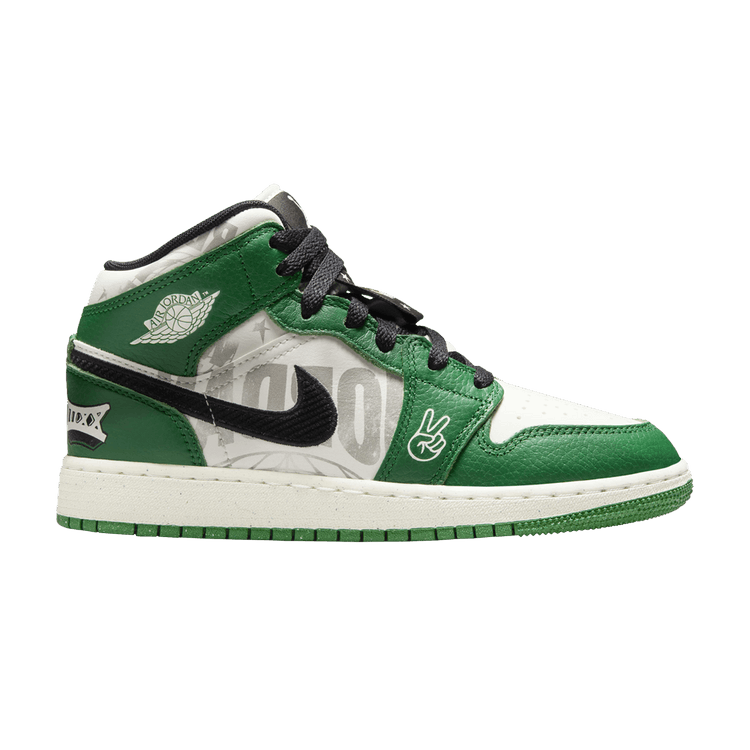 Jordan 1 Mid SE Overbranded (GS)
