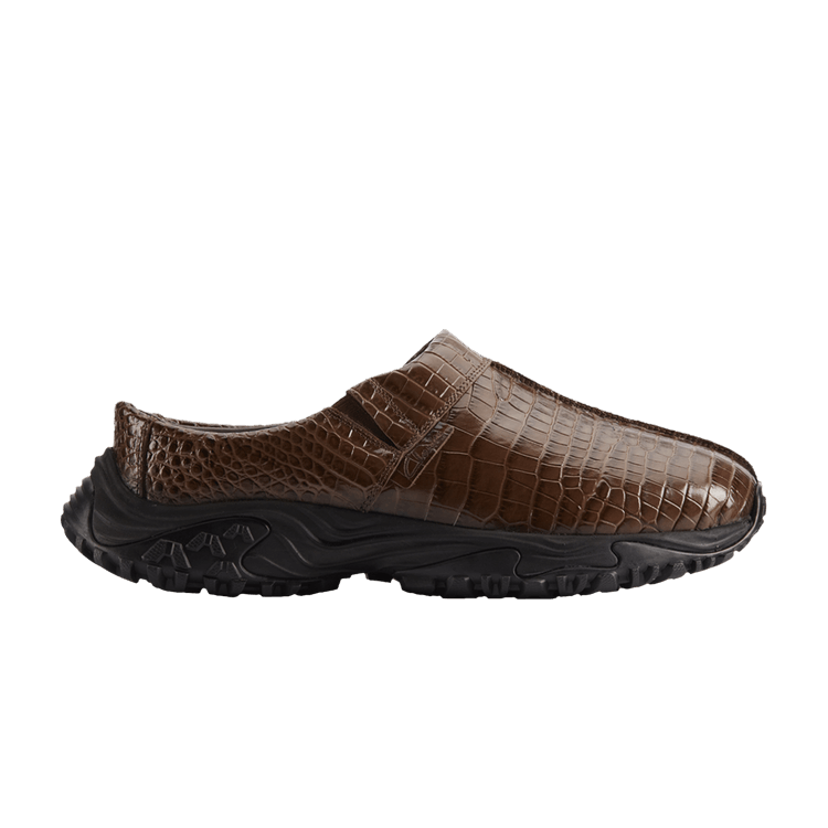 靴 Martine Rose for Clarks CUR Clog Buy Martine Rose x Clarks Clog 1 'Brown Croc' - 261 80936 | GOAT