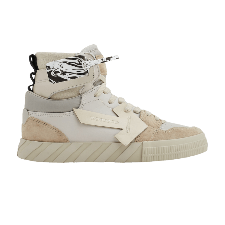 Buy Off-White Vulc Sneaker High 'Beige' - OMIA225F21LEA001 6110 | GOAT