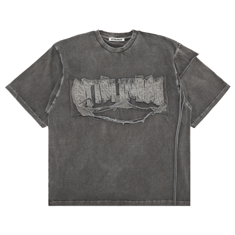 Buy Ottolinger Distressed Oversized T-Shirt 'Grey' - 2215010511