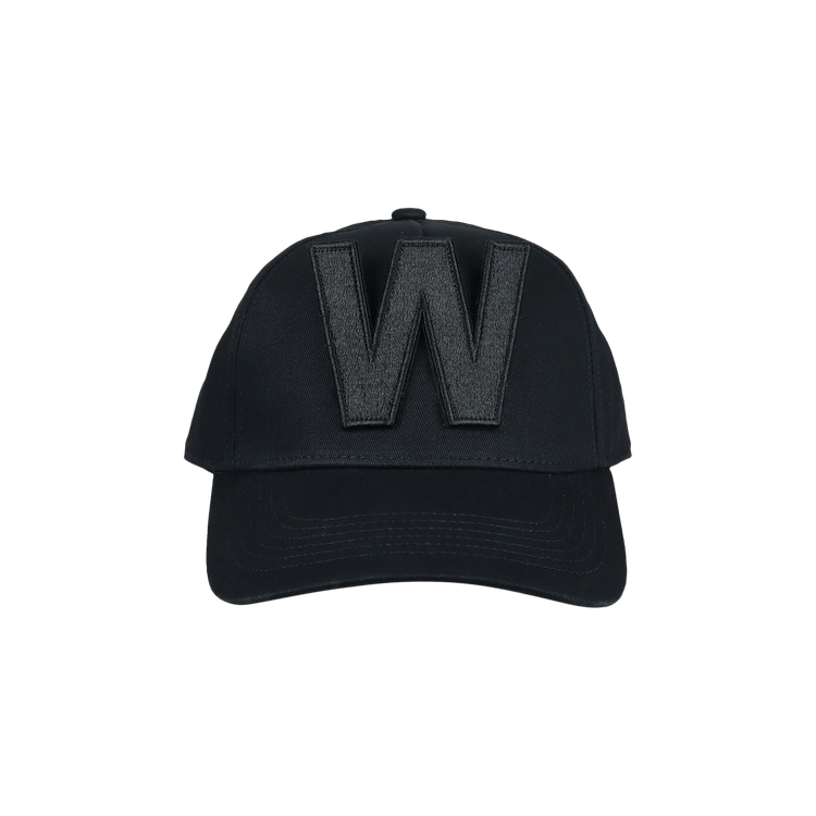 Buy Walter Van Beirendonck W-Cap 'Black/Red' - 9007 BLAC | GOAT
