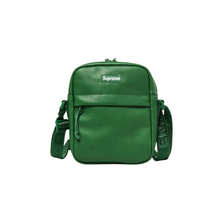 バッグ Supreme Leather Shoulder Bag GREEN 1510685_00.png.png