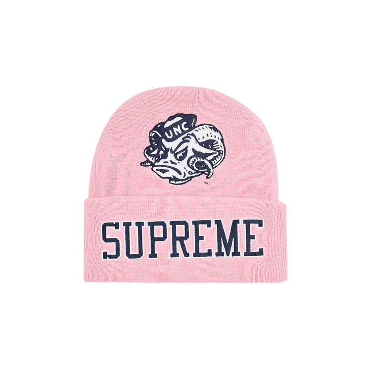 Buy Supreme x Mitchell & Ness NCAA Beanie 'Light Pink' - FW24BN27 LIGHT  PINK | GOAT
