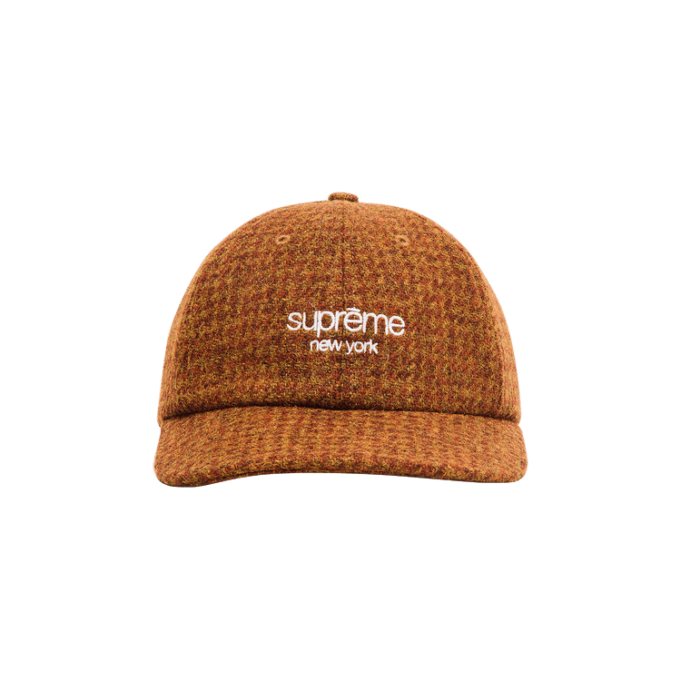 帽子 Supreme Harris Tweed 6-Panel Brown Multi Supreme Harris Tweed 6-Panel (FW24) - $58