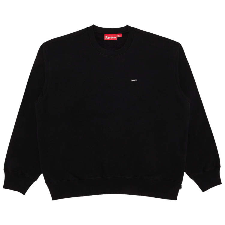 Buy Supreme Small Box Crewneck 'Black' - FW24SW12 BLACK | GOAT
