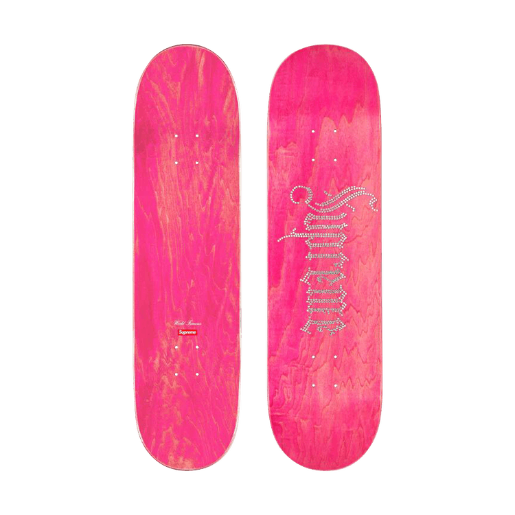 スケートボード Supreme Camo Logo Skateboard Pink Supreme Camo Logo Skateboard (FW20) - $50