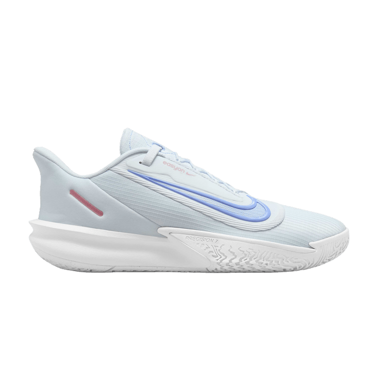 Nike Precision 7 EasyOn Football Grey Pure Platinum Plum Dust Royal Pulse