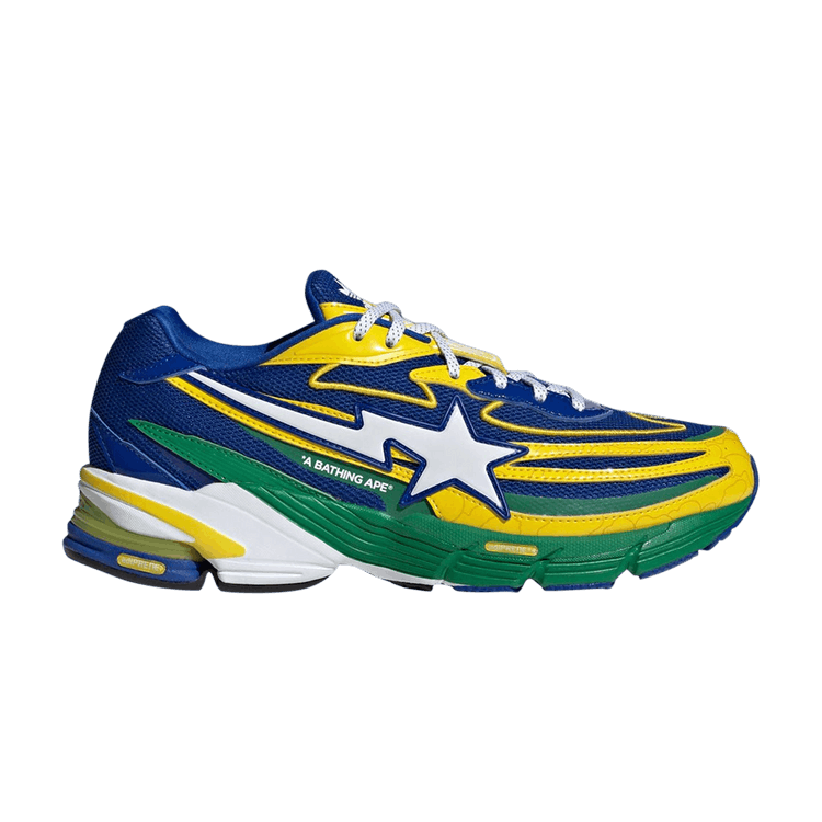 BAPE x adidas Orketro 'Желтый, синий, зеленый'