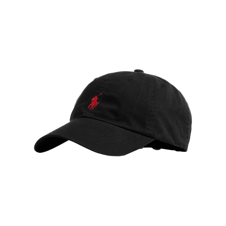 Polo black and red hat deals