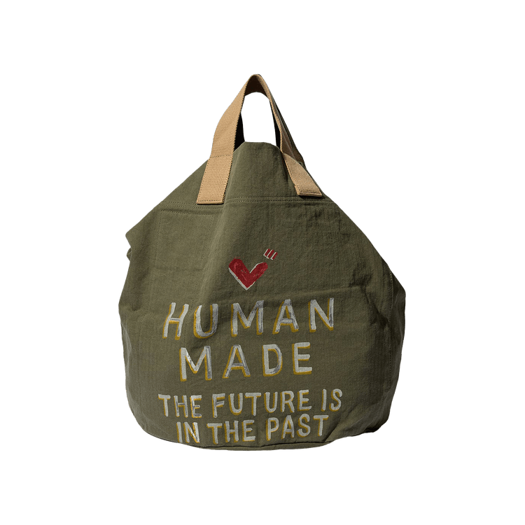 Buy Human Made Tote Bag 'Olive Drab' - HM28GD013 OLIV | GOAT CA Buy Human Made Tote Bag 'Olive Drab' - HM28GD013 OLIV | GOAT CA