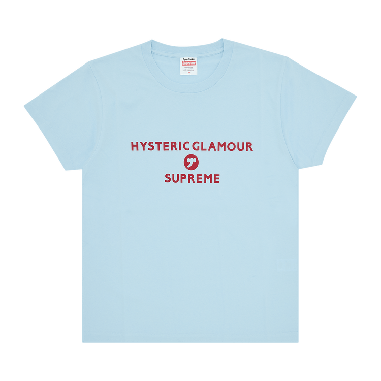 Buy Supreme x HYSTERIC GLAMOUR Baby Tee 'Light Blue