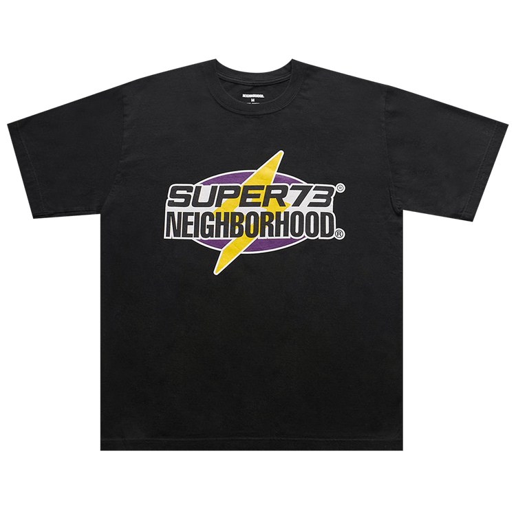 Buy Neighborhood x Super73 Short-Sleeve Tee 'Black' - 241PCYSN