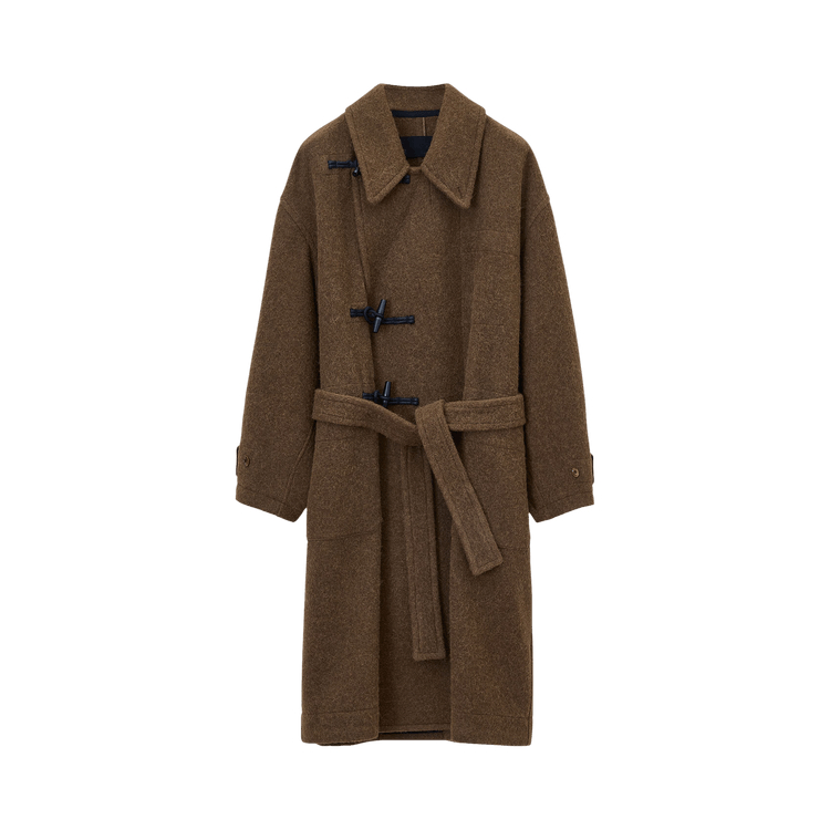 定価23万‼️LEMAIRE STRAIGHT COAT 50 ルーマニア製 Buy Lemaire Short Duffle Coat 'Brown' - CO1073 LF504 BR475 | GOAT