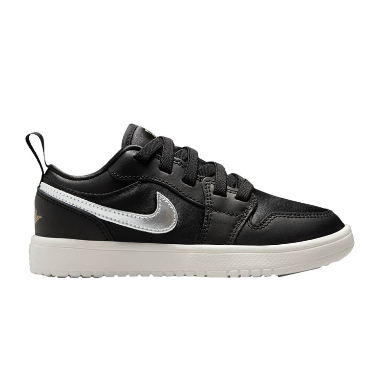 Jordan 1 Low Alt SE Black Silver Sail Gold (PS)
