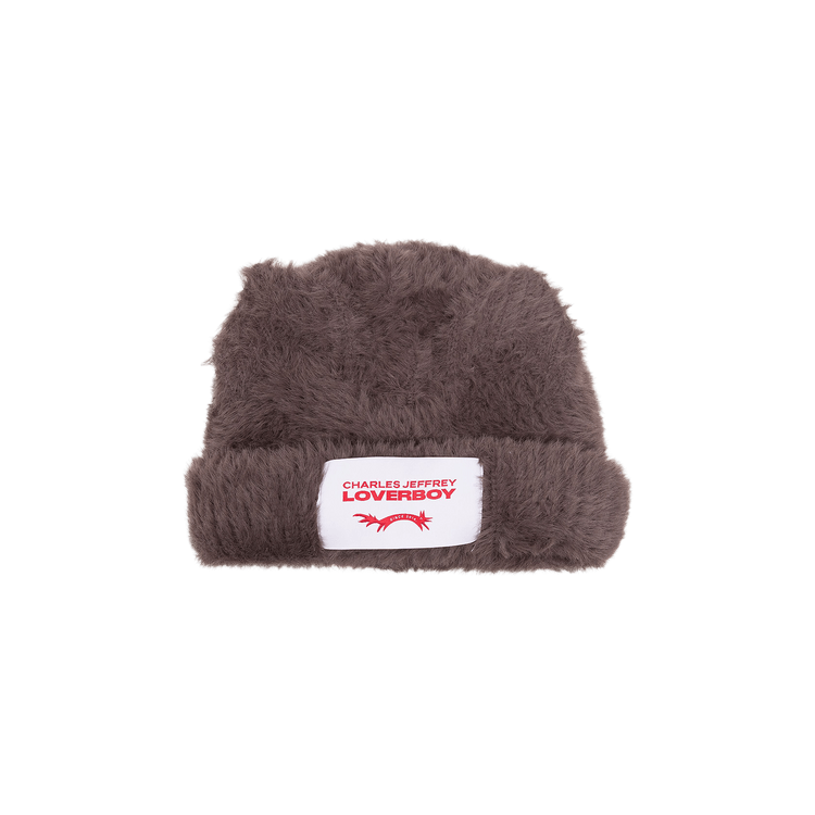 Buy Charles Jeffrey Loverboy Fluffy Chunky Ears Beanie 'Brown