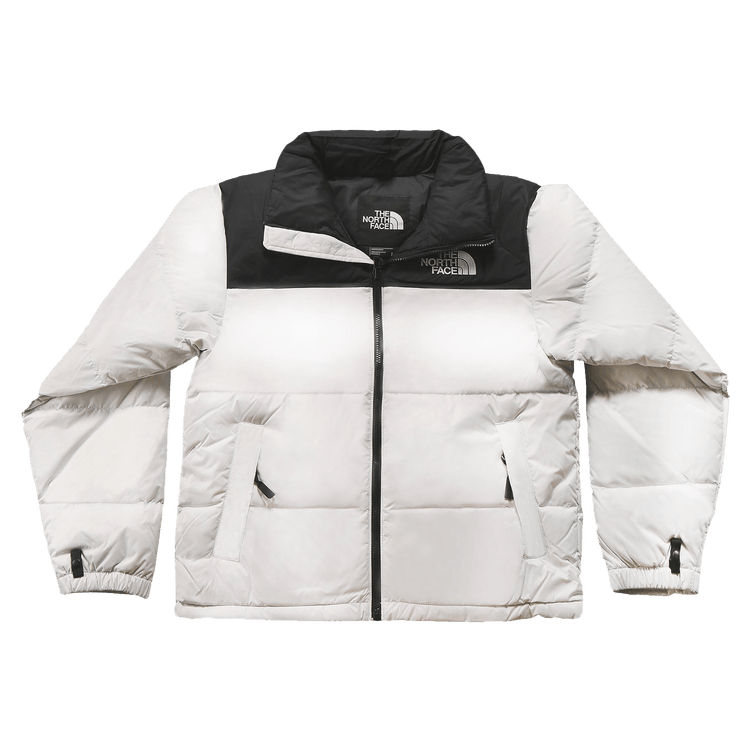 The north face puffer jacket white outlet
