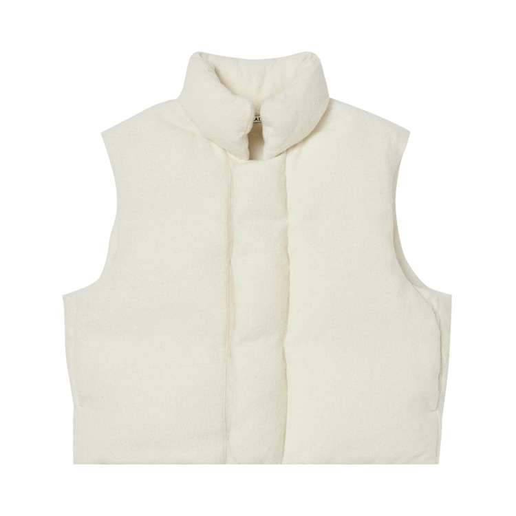 AURALEE WOOL ALPACA FELT VEST オーラリー ベスト 値下げ AURALEE WOOL ALPACA KNIT VEST ジップベスト 公式通販 AURALEE