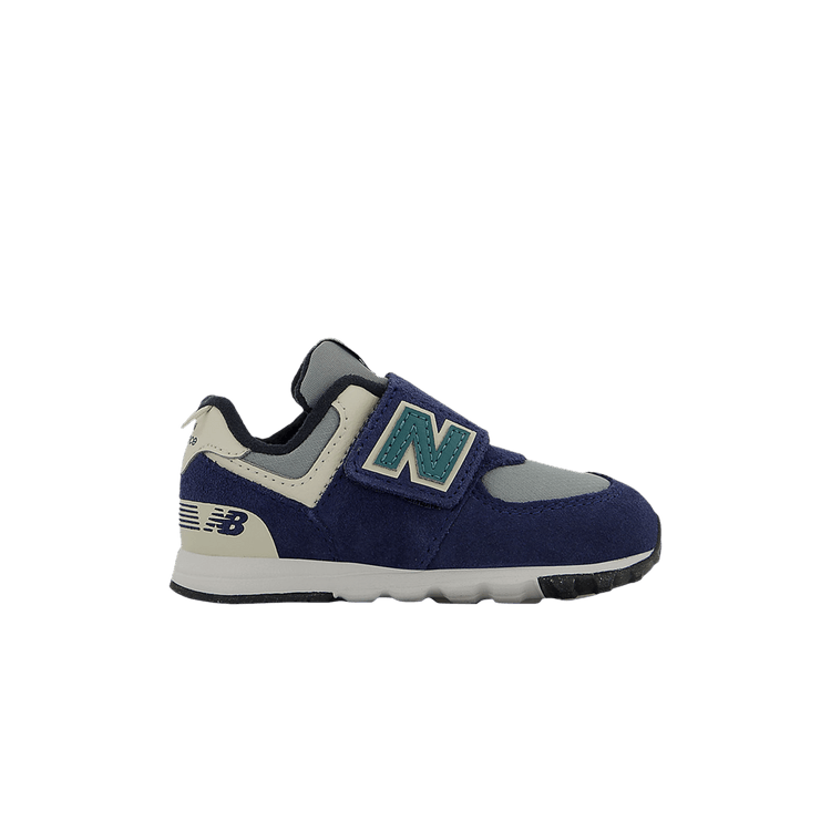 New Balance 574 Hook and Loop Navy Slate Gray (TD)