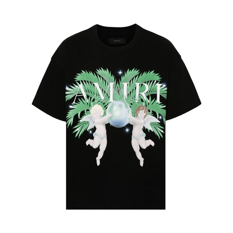 【AMIRI】メンズ AIRBRUSH CHERUB TEE Tシャツ AMJYTE1028-001 Buy Amiri Airbrush Cherub Tee 'Black' - AMJYTE1028 001 BLAC