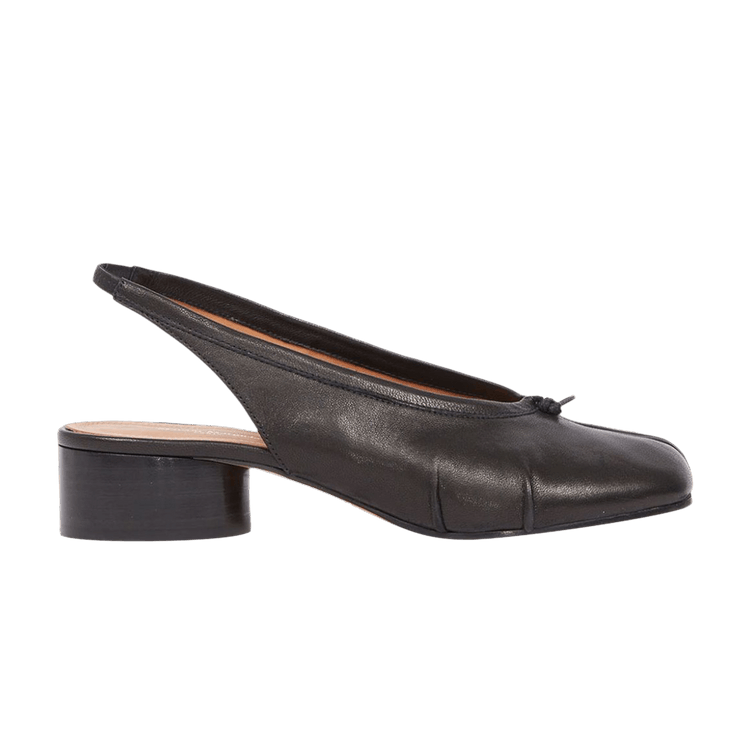 Size 6.0 Maison Margiela Wmns Tabi New Ballerina Slingback Black