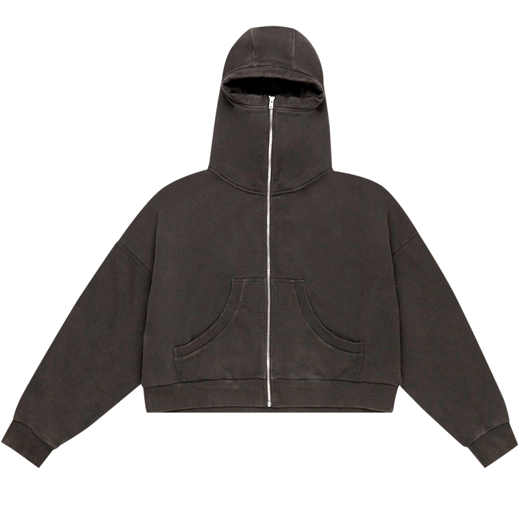 Buy Entire Studios Full Zip Hoodie 'Washed Black' - ES2106WB | GOAT CA