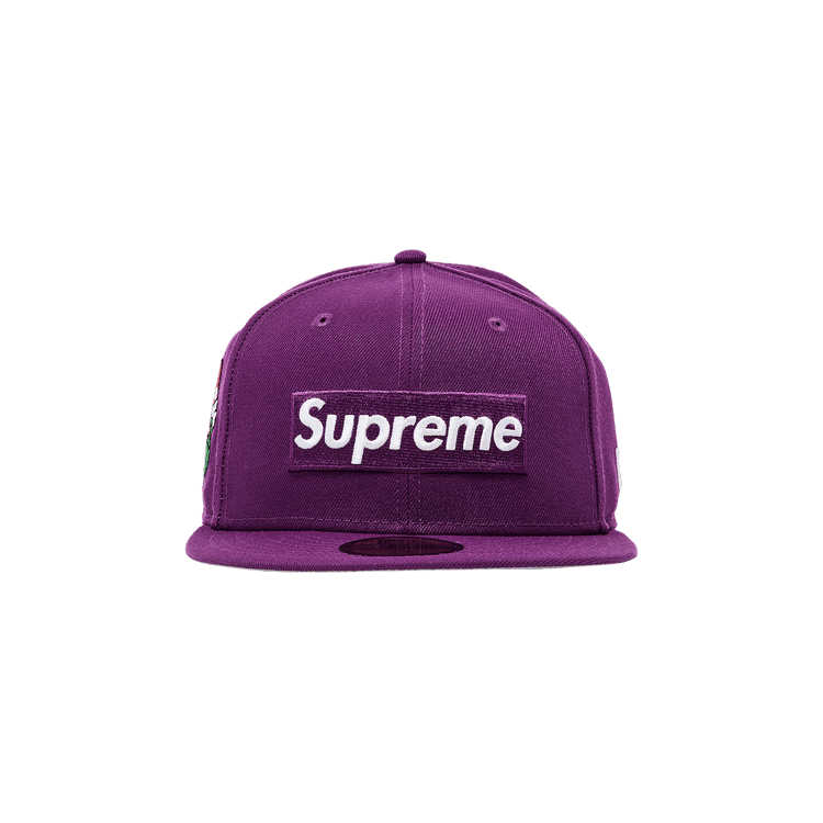 Size 7 1/4 Supreme Grinch Box Logo New Era 'Purple'