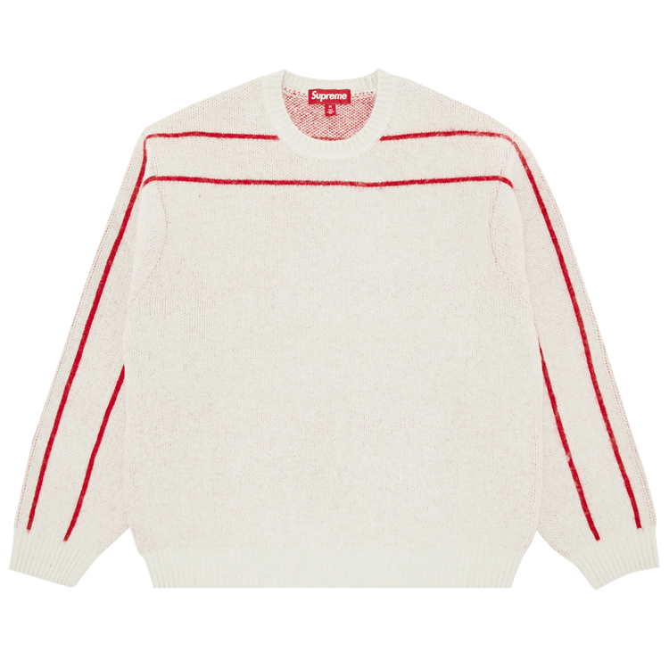 Supreme striped raglan sweater online