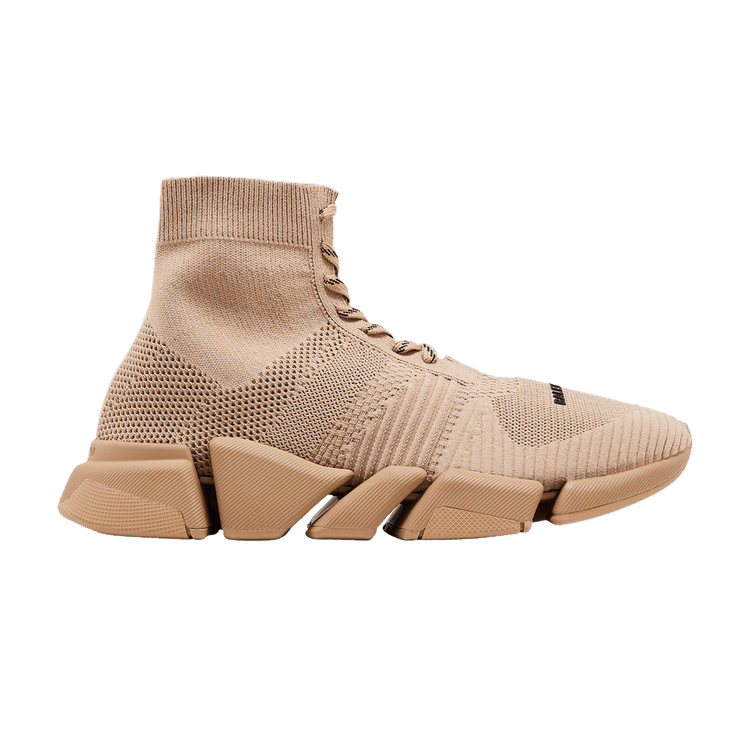 Buy Balenciaga Speed 2.0 Lace-Up Sneaker 'Beige' - 617258