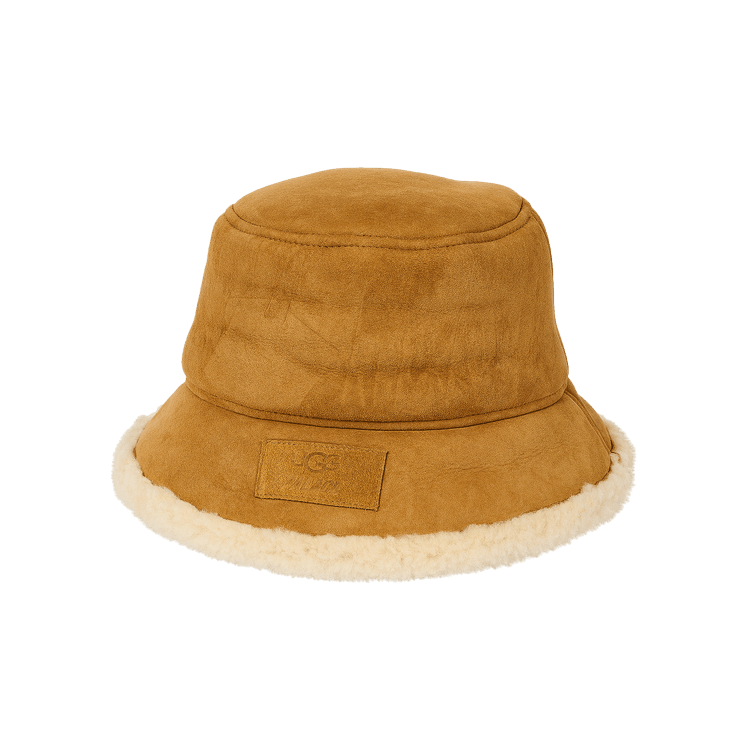 Buy Palace x Ugg Shearling Bucket Hat 'Chestnut' - 1172073 CHES | GOAT