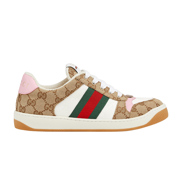 Buy Gucci Wmns Screener Sneaker Beige Pink 817276 FAD3U 9750 GOAT CA
