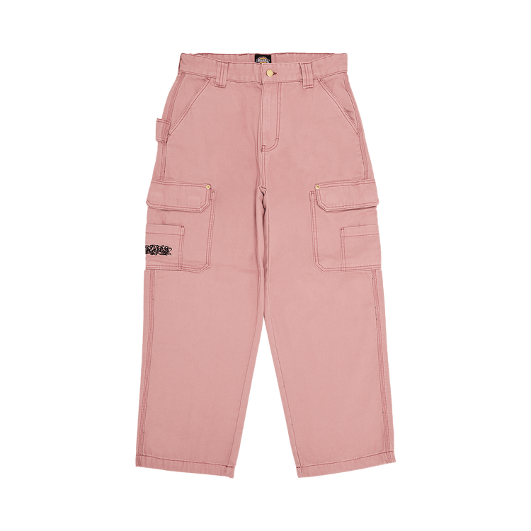 デニム・ジーパン NOT4NERD Nylon Cargo Wide Pants Pink PT042PK FREAK'S STORE｜別注 Wide Pattern Pants/ワイド 総柄ナイロン