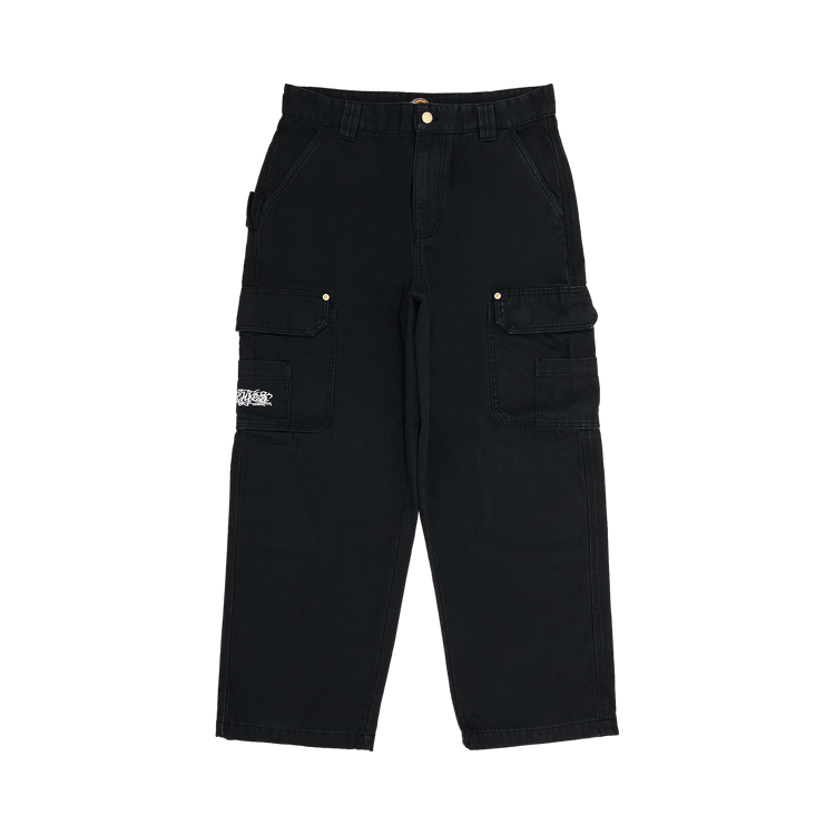 Buy Supreme x Dickies Flannel Lined Cargo Pant 'Black