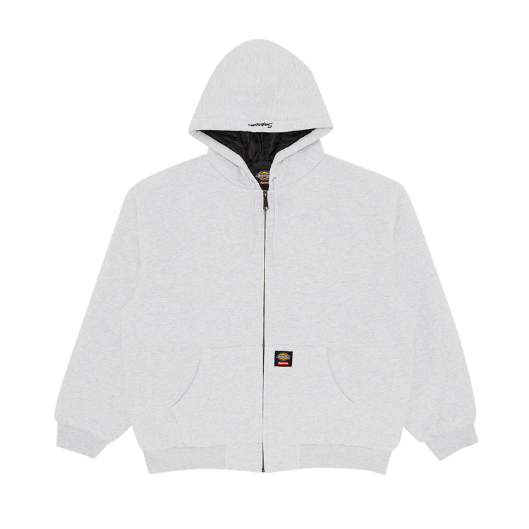 Buy Supreme x Dickies Quilted Lined Zip Up Hooded Sweatshirt
