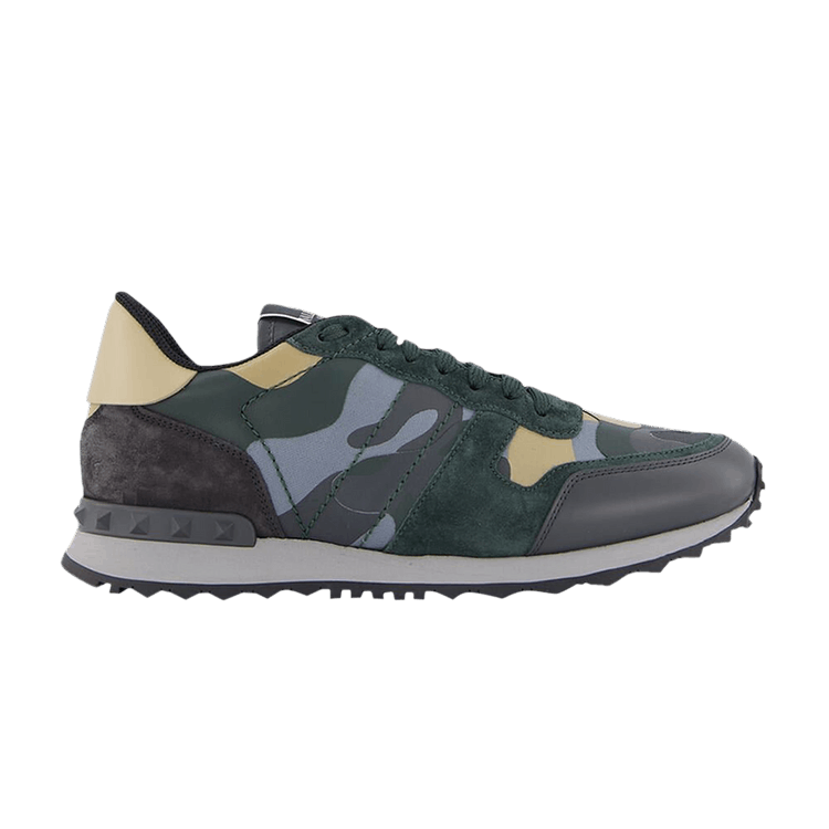 Army fatigue valentino sneakers best sale