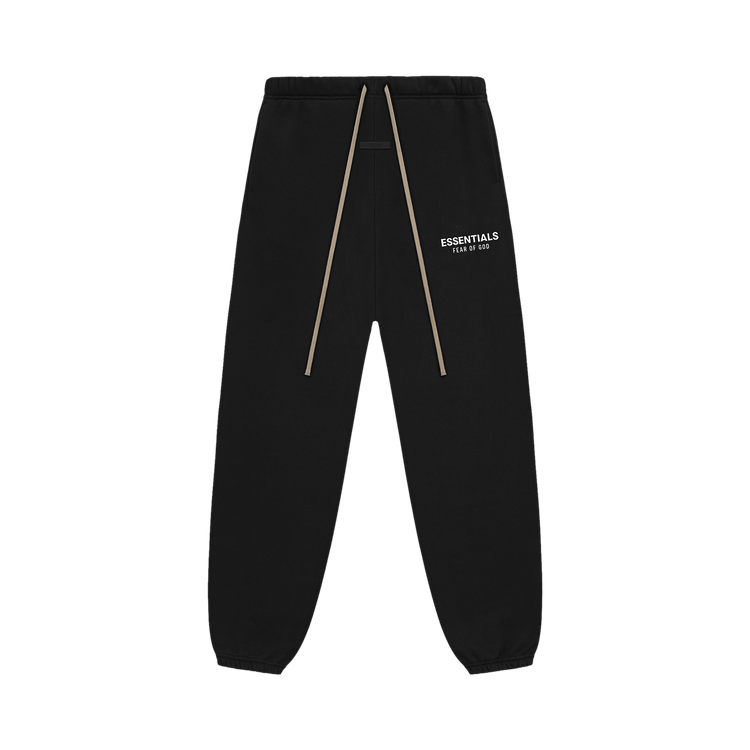 FEAR OF GOD スウェット ブラック FLEECE ESSENTIAL SWEATPANT | ESSENTIALS FEAR OF GOD
